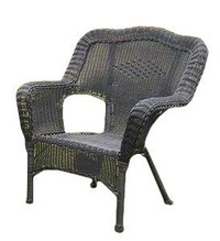 Bay Isle Home™ Wicker Resin Steel Deep Seated Patio Chair