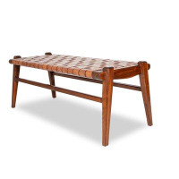Foundry Select Baremeadow Genuine Leather Bench