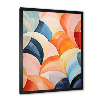 Latitude Run® Hardedge Pastel Symetry II - Abstract Wall Decor FDP72678