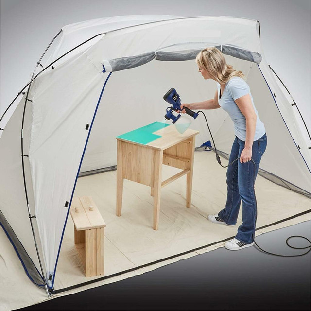 NEW LARGE PORTABLE PAINT SPRAY SHELTER BOOTH 4251135 in Fishing, Camping & Outdoors in Alberta - Image 3