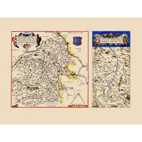 Trinx Berry Limagneantique Regions France - Ortelius Poster Print By Ortelius Ortelius (24 X 18) # ITBE0004
