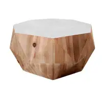 Foundry Select Three-dimensional Embossed Pattern Design Coffee Table