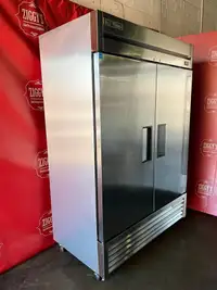 54” True stainless commercial double door fridge cooler for only $2995 ! LIKE NEW Can ship anywhere
