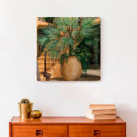 Bay Isle Home™ Potted Plant On Canvas Print