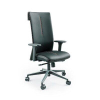 CavilUSA Leef Black Nylon Office Chair