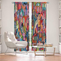 East Urban Home Lined Window Curtains 2-panel Set for Window by Maeve Wright - Almost Venitian