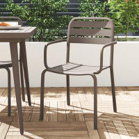 BFM Seating Vista Stacking Patio Dining Chair