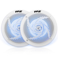 PYLE  6.5 INCH MARINE SPEAKERS WITH BUILT IN LED LIGHTS - Perfect for your boat!   Amazing price!