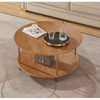 Mercer41 Gerst 4 Legs Coffee Table with Storage