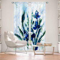 East Urban Home Lined Window Curtains 2-Panel Set For Window Size From Wildon Home® By Kathy Stanion - Iris
