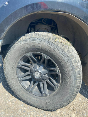 35X12.50R18  Set of 4 rims and tires that  come off from a 2013 FOED F-150 Calgary Alberta Preview