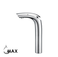 Vessel Sink Bathroom Faucet With Ultra Thin Spout 10 Chrome Finish