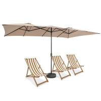 Freeport Park® Brecksville 15' x 9' Rectangular Market Umbrella