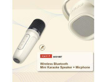 Bluetooth Speakers Karaoke Machine With 1 Wireless Microphone,For Party, Meeting in Speakers - Image 3