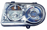Head Lamp Driver Side Chrysler 300 2005-2010 Halogen 5.7L With Delay Capa , Ch2502226C