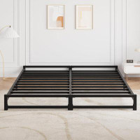 Ebern Designs Modern 6 Inch Metal Platform Bed Frame