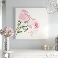 Made in Canada - House of Hampton 'Roses' Oil Painting Print on Wrapped Canvas