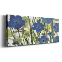 Red Barrel Studio Picking Flowers-Gallery Wrapped Canvas