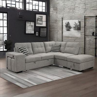 Latitude Run® Sectional Pull Out Sofa Bed