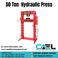 Wholesale Prices :  BRAND NEW 50 Ton Capacity Hydraulic Shop Press, Heavy Duty Pressing