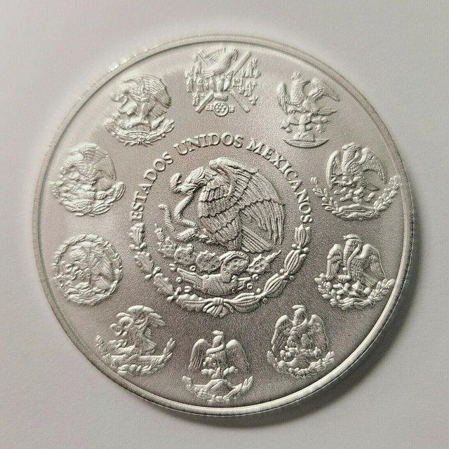 1 oz 2021 Fine Silver México Libertad Coin in Arts & Collectibles in Edmonton Area - Image 2