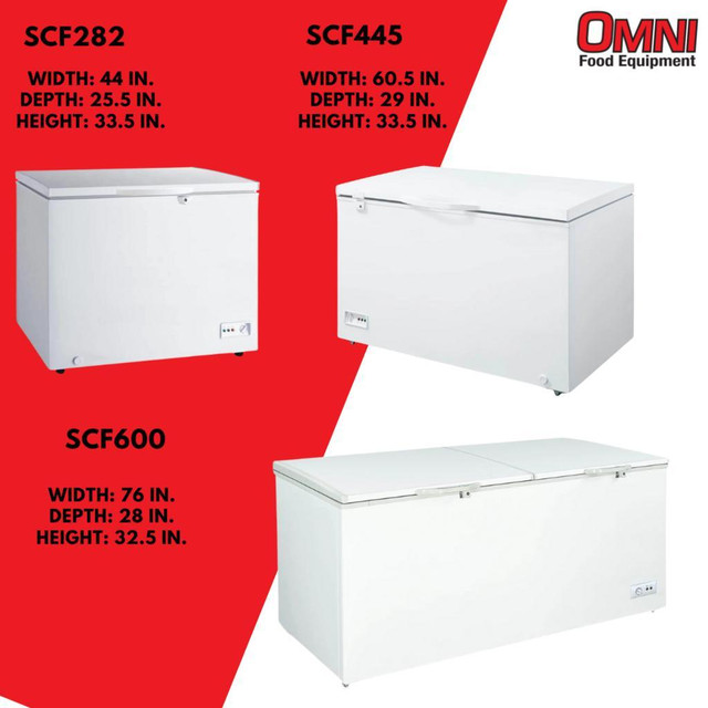 30%  OFF BRAND NEW Commercial Solid Door Storage Chest Freezers - GREAT DEALS! (Open Ad For More Details) in Other Business & Industrial in Toronto (GTA)