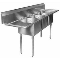 STAINLESS STEEL SINKS AND SHELVES