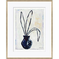 Soicher Marin Courtyard Plant by Susan Hable - Picture Frame Painting on Paper