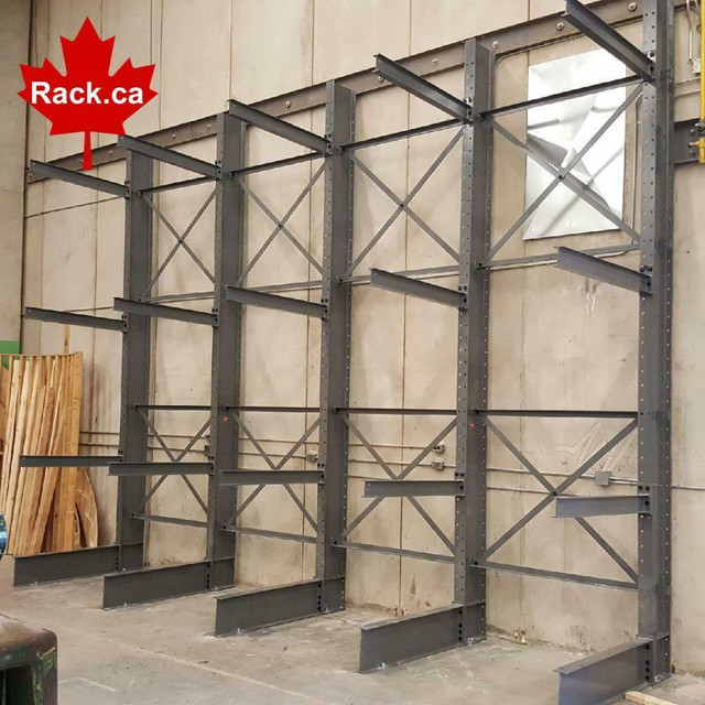 Structural Cantilever Racking In Stock - Made In Canada - Quick Ship Across Canada - Industrial Storage Rack in Other Business & Industrial in Alberta