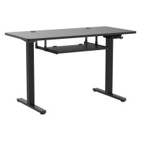 Accentuations by Manhattan Comfort Modern Electric Standing Desk: Height Adjustable With Memory Sturdy Alloy Steel Frame
