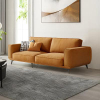 Crafts Design Trade 102.36" DeepYellow 100% Polyester Modular Sofa