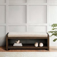 Latitude Run® Bibo Polyester Blend Upholstered Storage Bench