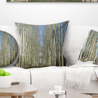 East Urban Home Forest Gardens of Palace Versailles Pillow
