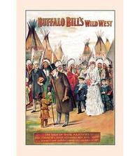 Buyenlarge Buffalo Bill: Visit of the Majesties Vintage Advertisement