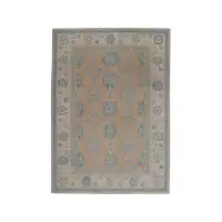 Isabelline Oriental Hand Knotted Rug Turkish Oushak 9'11" X 13'6" B97E1B71B08C4132998947F5E0A034F9