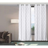 Charlton Home Blackout Window Curtain Panels For Bedroom
