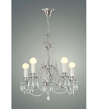Buyenlarge Chandelier with Lights Graphic Art
