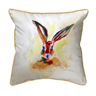 East Urban Home Jack Rabbit Indoor/Outdoor Pillow