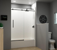High Gloss Acrylic Shower/Tub Wall Surround 3mm - 6 Kit Sizes available ( 3x6 Simtile and White ) **Includes Delivery