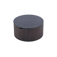 Wrought Studio Handmade Round Coffee Table Side Table End Table-13.77" H x 27.55" W x 27.55" D