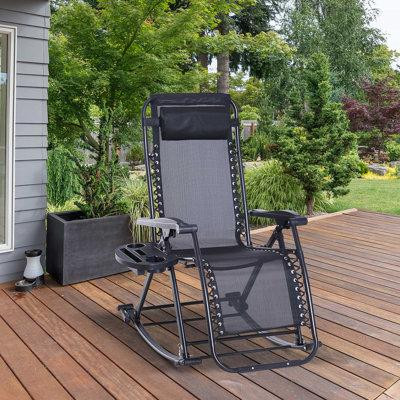 Symple Stuff Fauteuil inclinable Rakestraw Zero Gravity in Chairs & Recliners in Québec