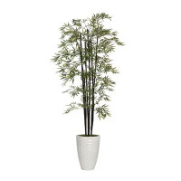 Vintage Home 82.9" Artificial Bamboo Tree in Planter