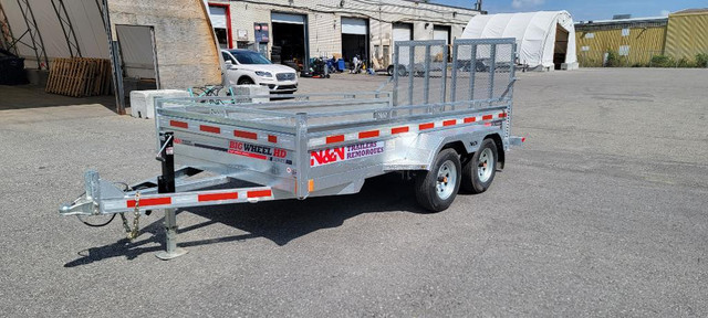 Location remorque / trailer 6x12 ouvert porte rampe in Boat Parts, Trailers & Accessories in Greater Montréal - Image 2
