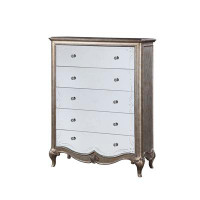 Rosdorf Park Kinsely Chest In Antique Champagne