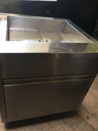 Prep Station Single  Bowl Stainless Steel  Cabinet Kitchen Sink  with drain racks