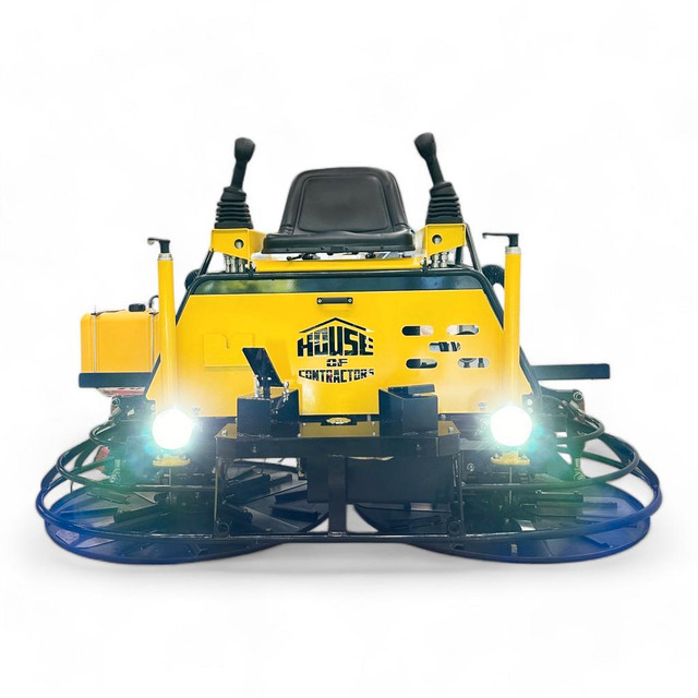 HOC QUMH78 36 INCH HONDA HYDRAULIC RIDE ON POWER TROWEL + 3 YEAR WARRANTY + FREE SHIPPING + FINANCING AVAILABLE in Power Tools - Image 3