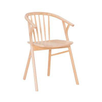 Joss & Main Fincher Solid Wood Windsor Back Arm Chair