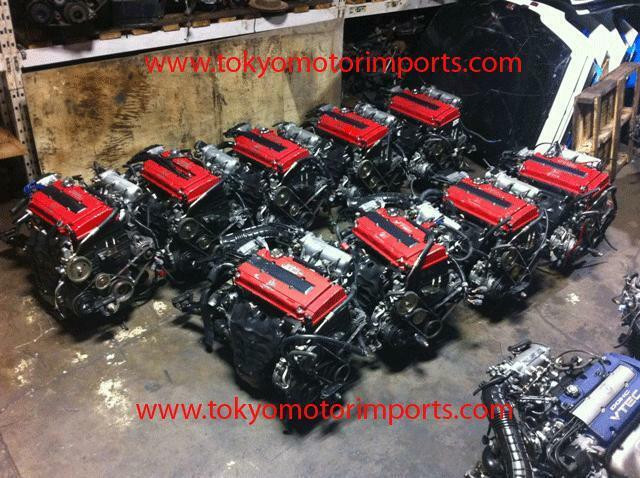 JDM MOTORS AND TRANSMISSIONS B18C K20A EJ20T H22A RB26DETT B16A in Engine & Engine Parts in City of Montréal - Image 2