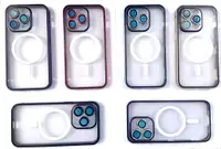 iPHONE 14 pro AND 14 pro Max  Magmatic TEMPER GLASS Magsafe  CASES with Lock And  6 colours