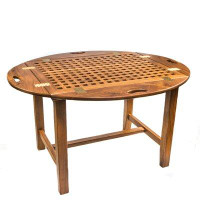 Madison Bay Trading Company Teak Butlers Table